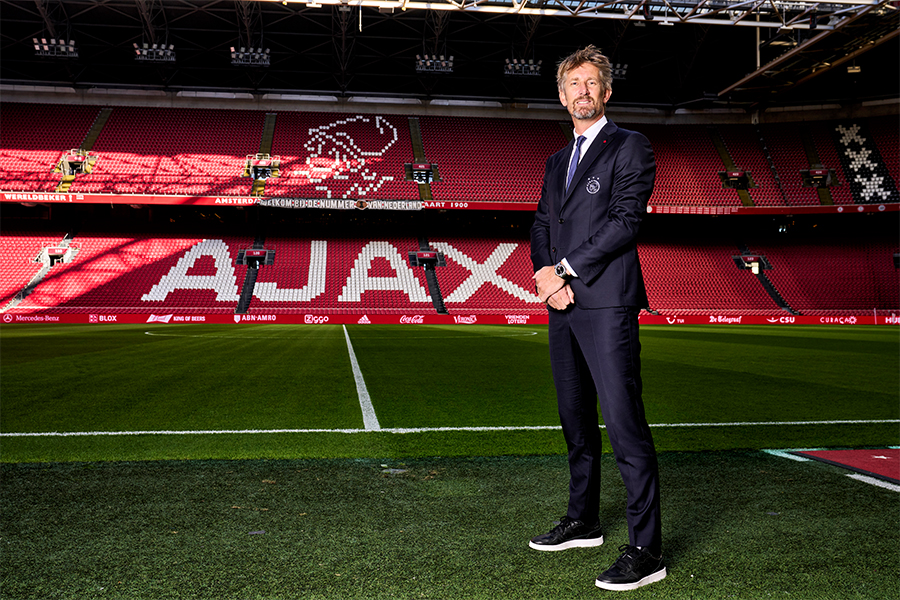 Van Der Sar In Arena