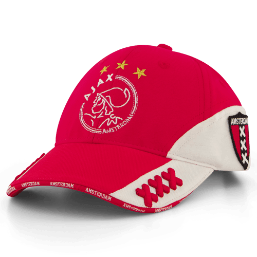 Ajax-cap rood/wit senior